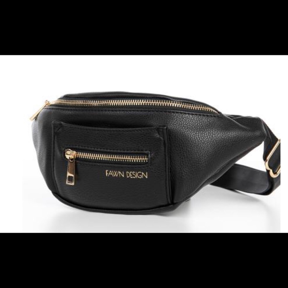 Brand new black Fawn Design Fawnny pack